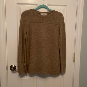 Loft tan sweater